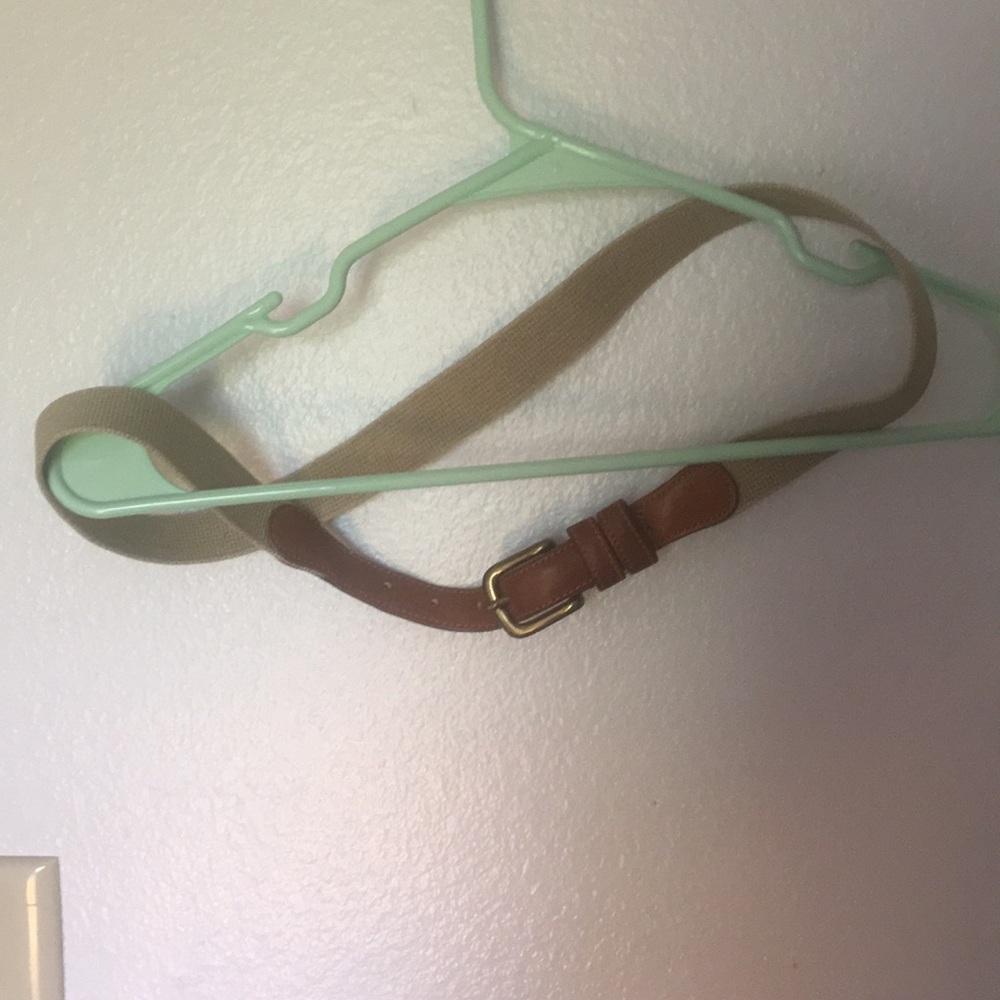 Vintage Coach linen belt